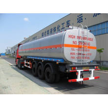 39000L SUS Tank Transportation for Chemical Fluid Delivery (HZZ9401GHY)